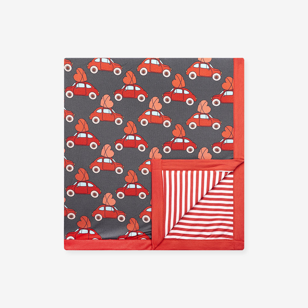 Love Bug & Love Bug Stripe Luxette Patoo® Blanket