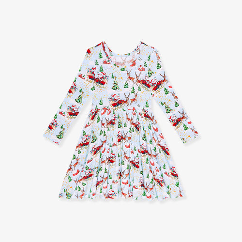 Pere Noel Twirl Dress