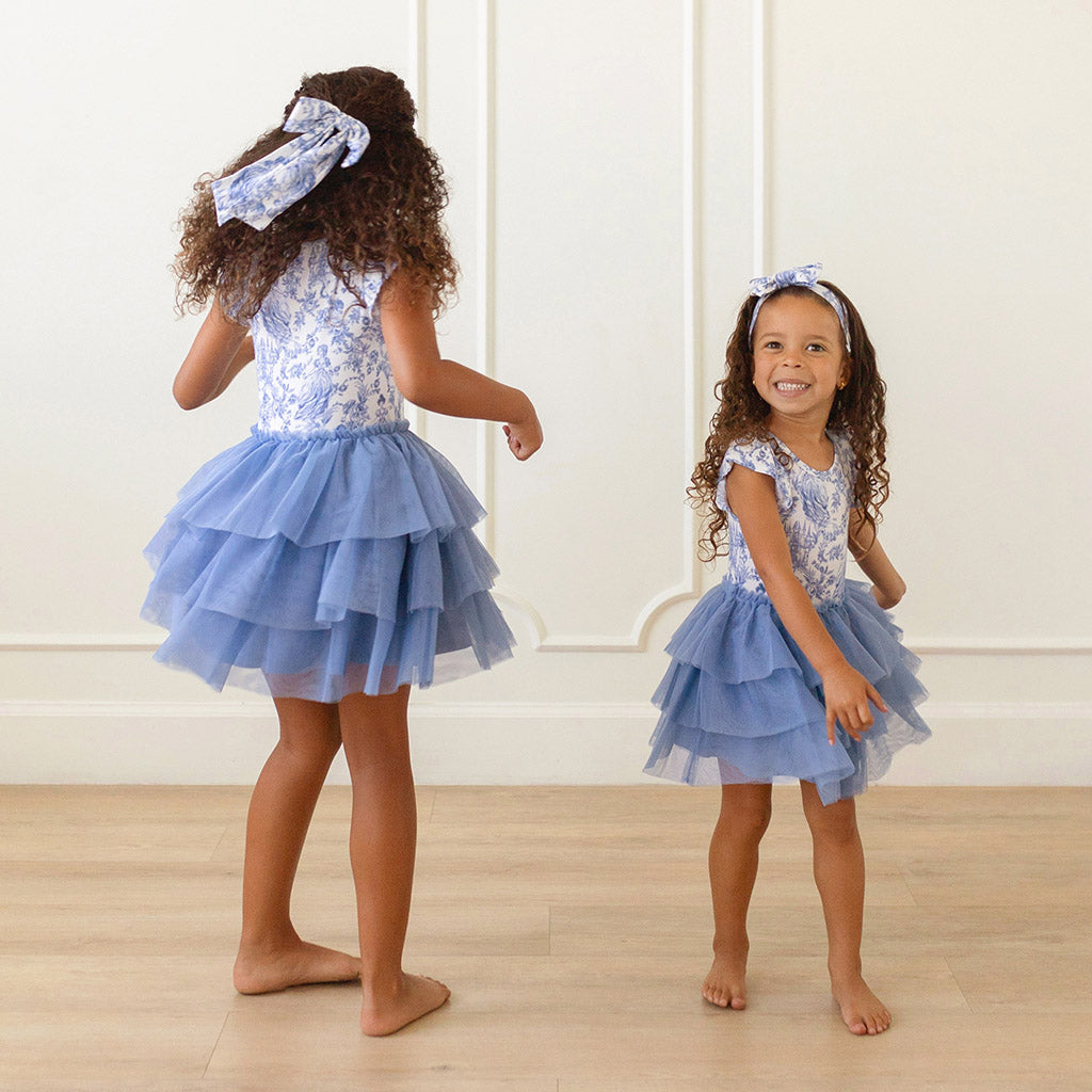 Posh Peanut Briar Tiered Flutter Dress 2T deals