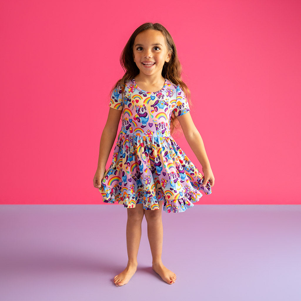 Posh Peanut Lisa Frank Hunter Twirl Dress 5-6T deals