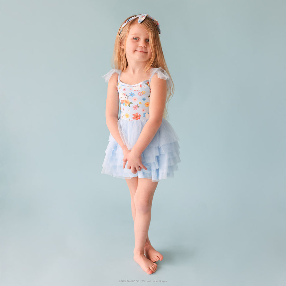 Smocked Dress - Fountain Green Spring Time