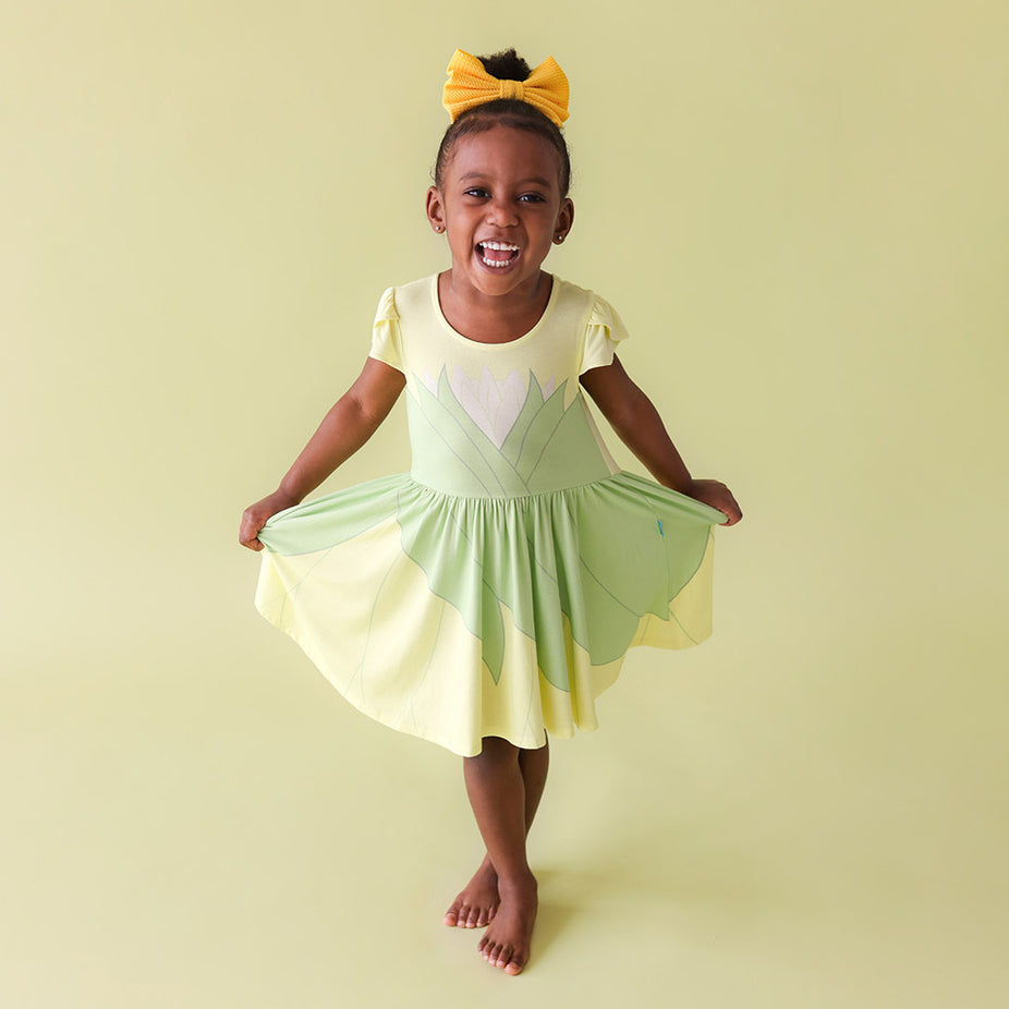 Disney Princess Green Girl Twirl Dress Tiana - Main Image