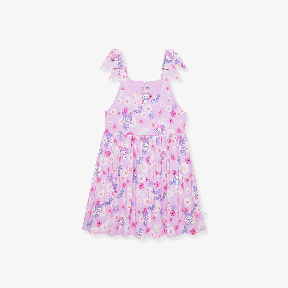 Kuromi® & My Melody® Garden Bow Babydoll Dress