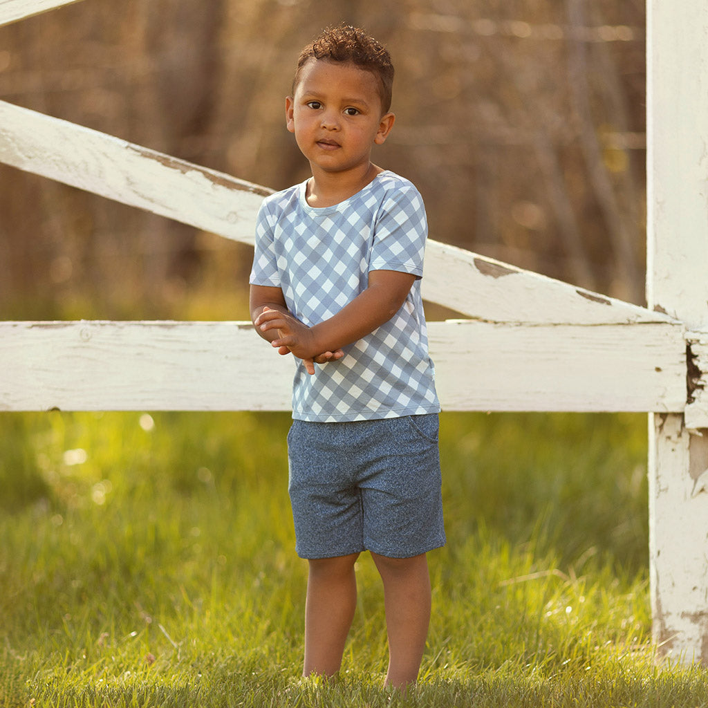 Posh Peanut Meadow Short Sleeve shops & Shorts Set 4T NWT