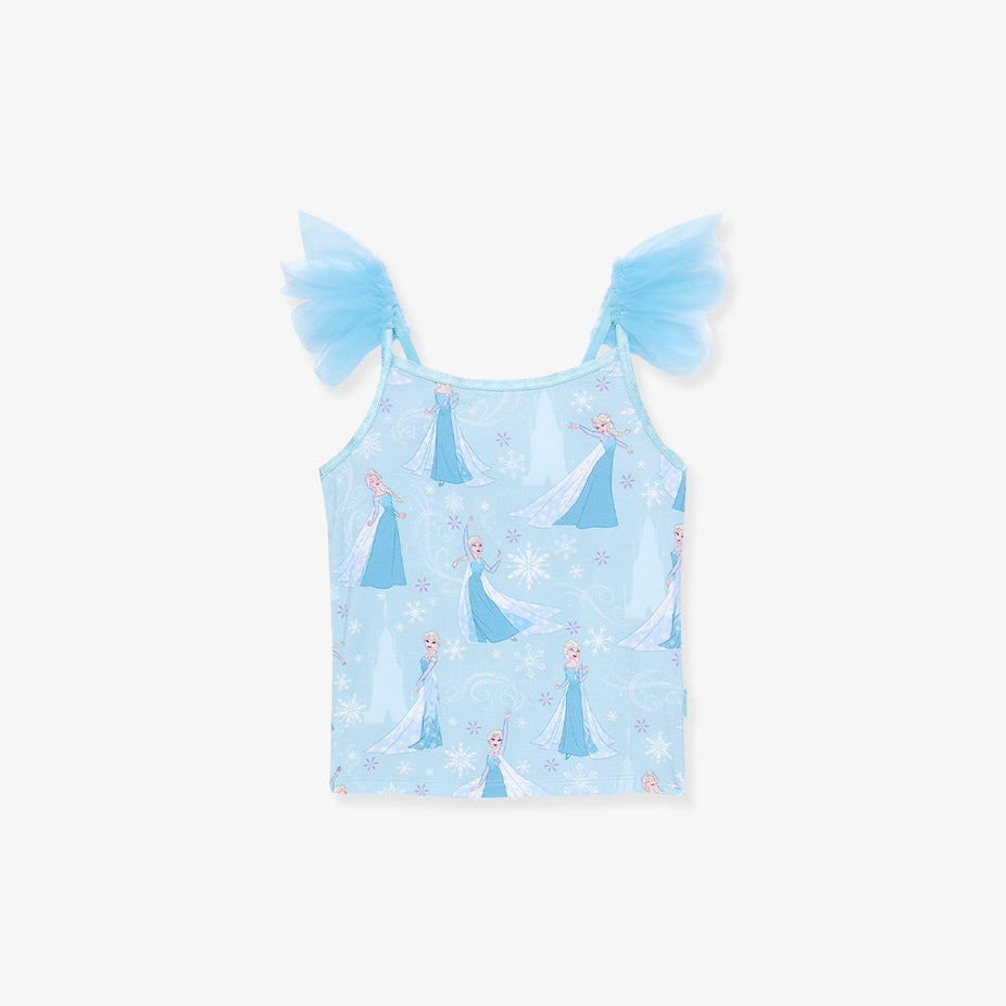 Disney Frozen Elsa Ruffled Tulle Cami