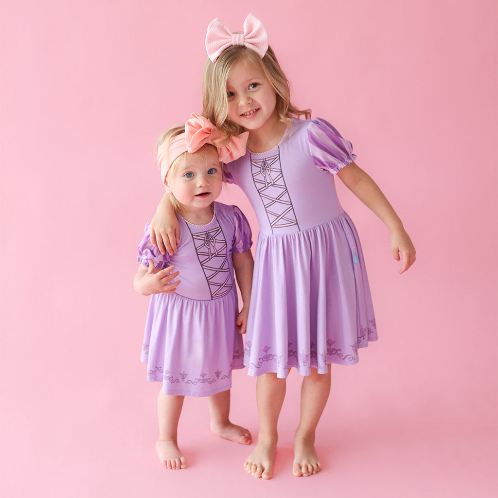 Brand New Rapunzel Twirl Dress store & headband set! Swipe to see full dress