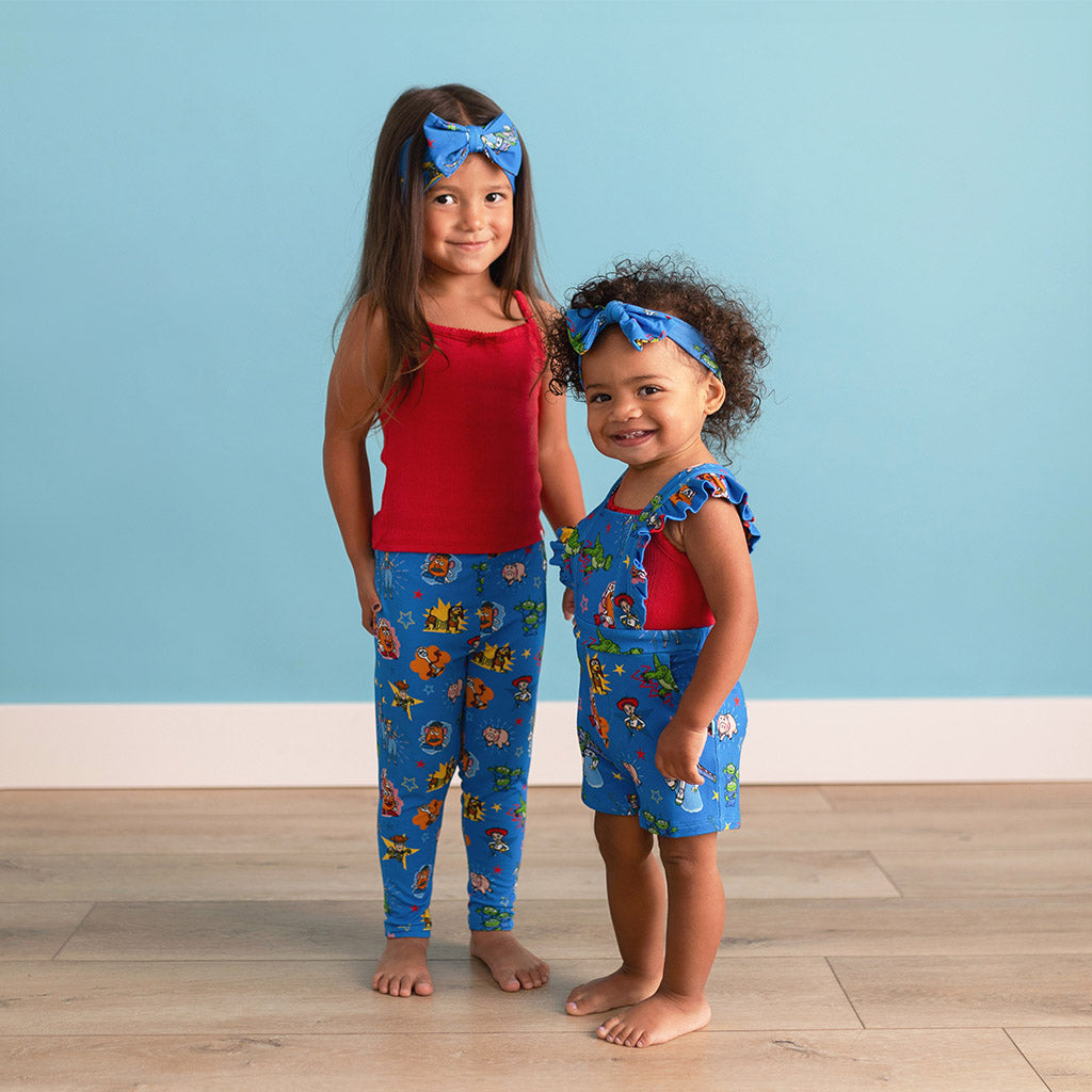 Posh Peanut Disney Toy Story Leggings in Blue 18 24 mo Viscose from Bamboo