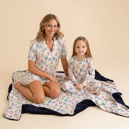 Brooke Luxe Plush Patoo® Blanket