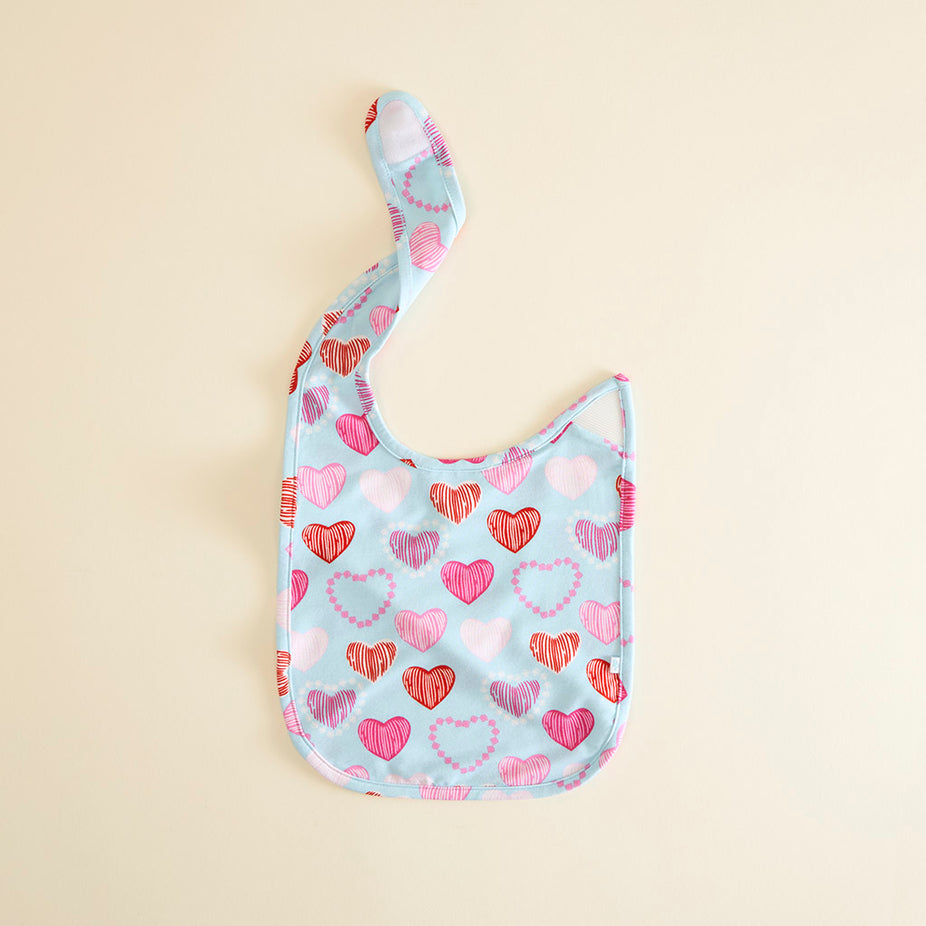 Icing Heart Bib