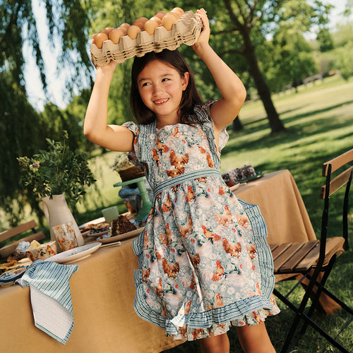 Janet Kids' Ruffled Apron