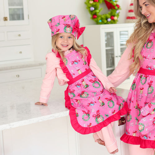 Dr. Seuss Cindy Lou Who Kids' Ruffled Apron