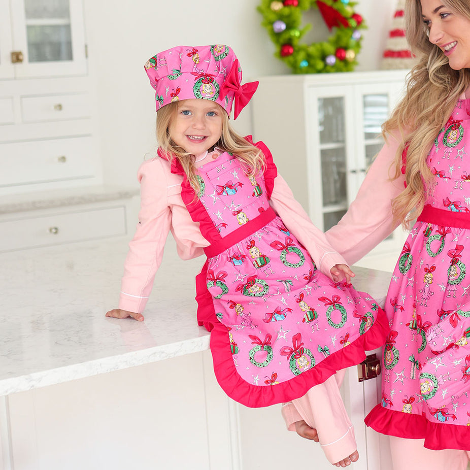 Dr. Seuss Cindy Lou Who Kids' Ruffled Apron