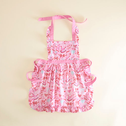 Love Cake Kids' Ruffled Apron