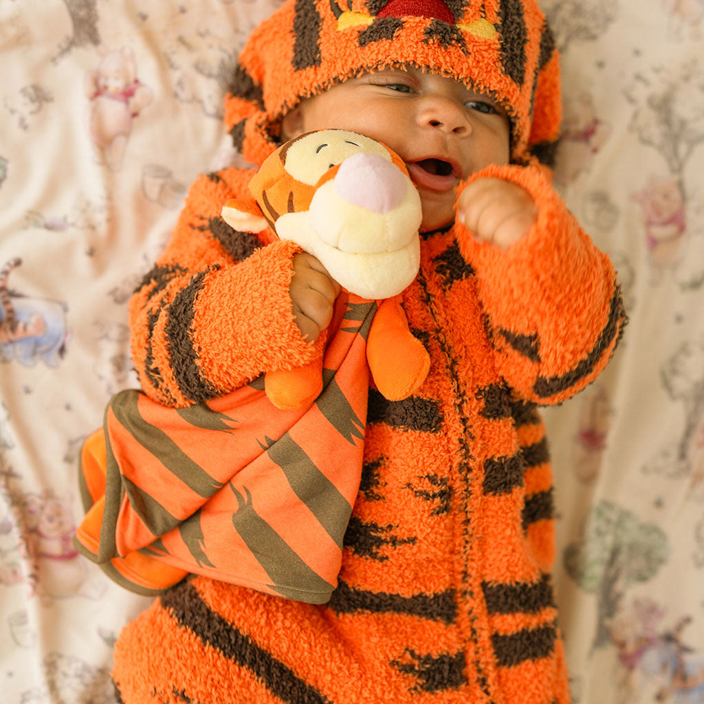 Winnie the Pooh Orange Reversible Baby Lovey | Disney Tigger