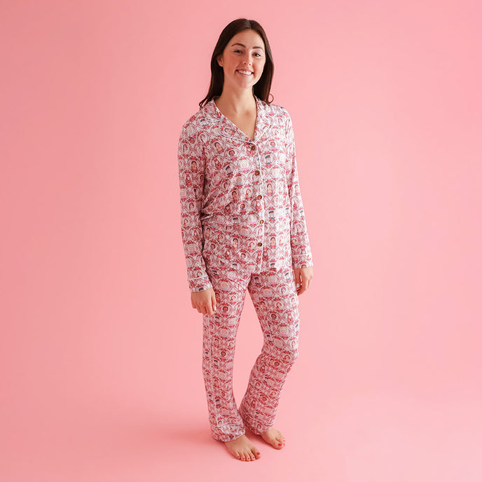 Pink Luxe Womens Pajamas 