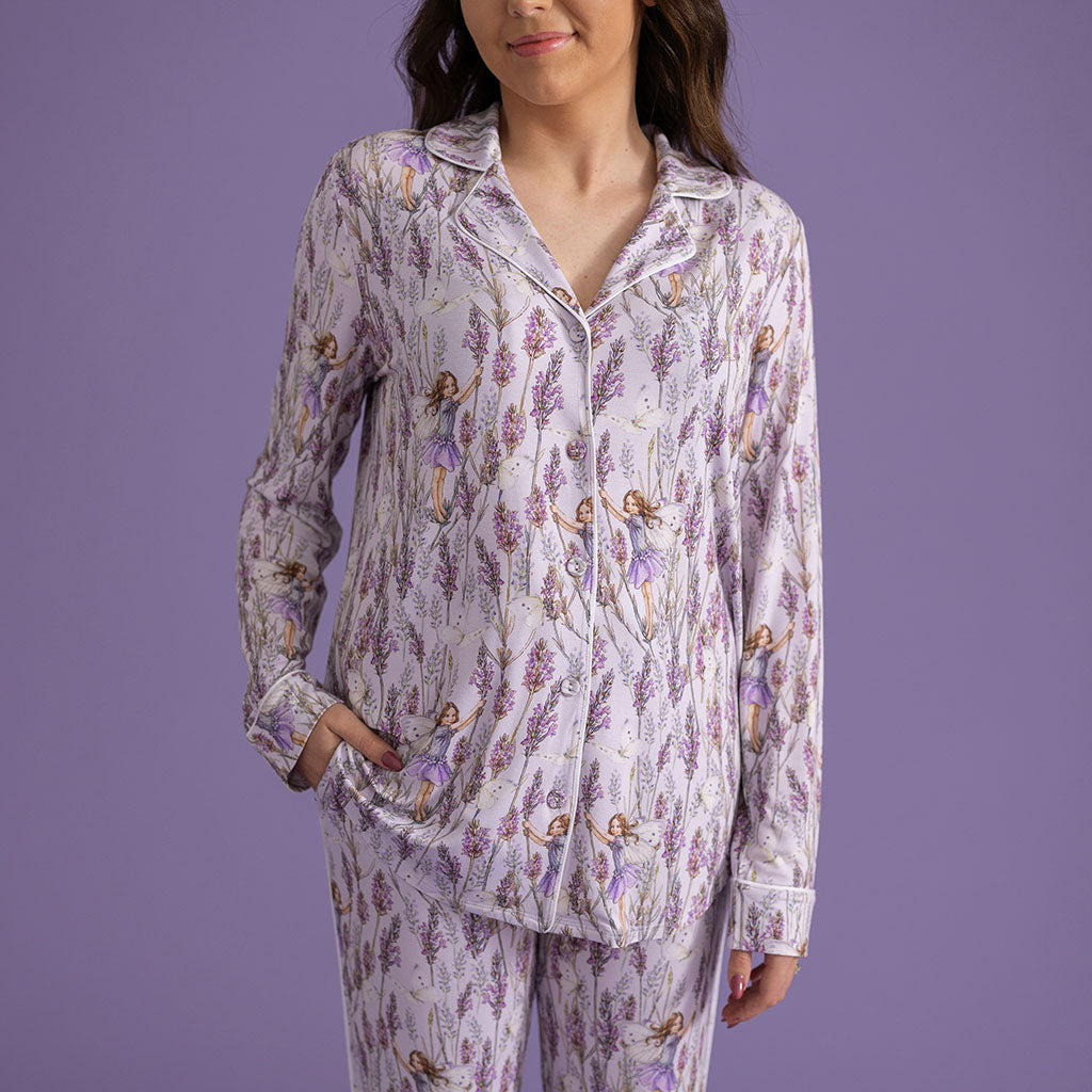 Lavender Fairy Women's Luxe Pajama Pant Set