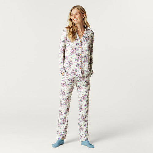 Posh Frenchie Women's Luxe Pajama Pant Set