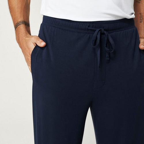 Varsity Navy Men's Relaxed Lounge Pants