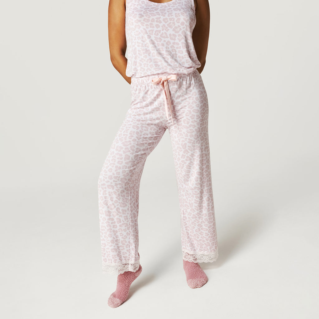 Amaya Women's Lace Pajama Pants