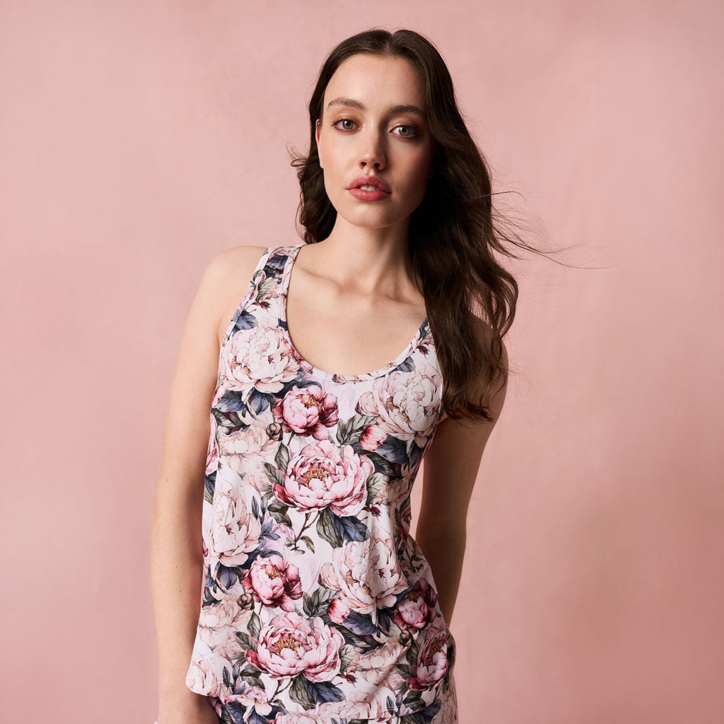 Aster Women's Lace Racerback Tank