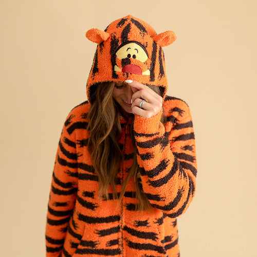Disney Tigger Unisex Adult Cuddle Jumpsuit