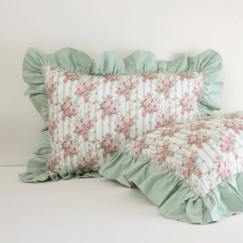 Trixie Ruffled Pillowcase Set