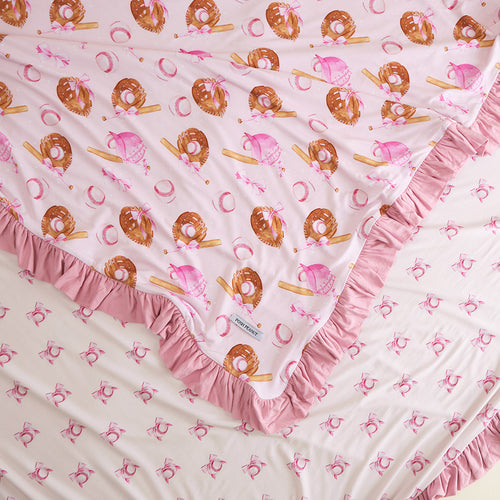 Dorothy & Miri Ruffled Luxe Patoo® Blanket