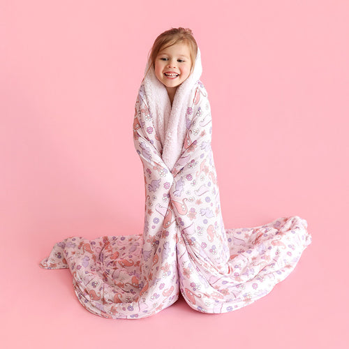 Erica Luxe Plush Patoo® Blanket