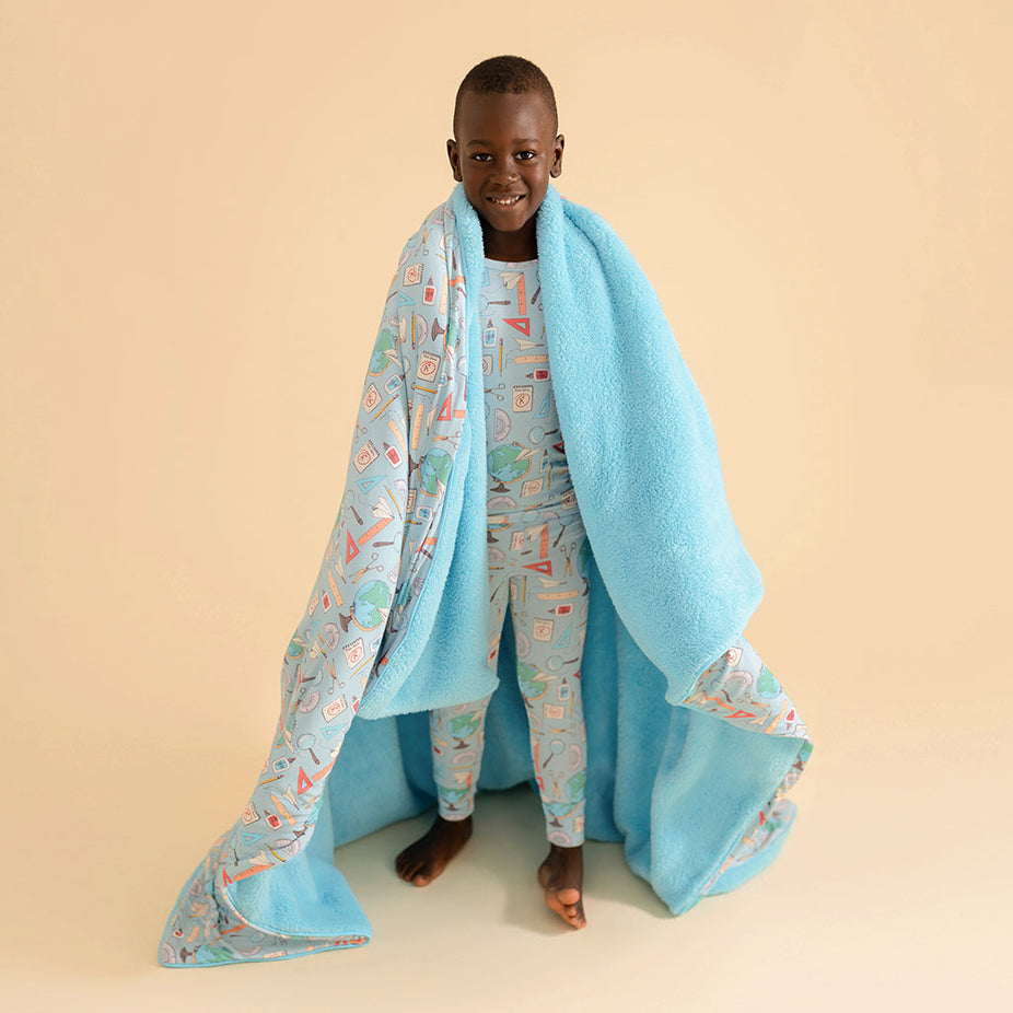 Steve Luxe Plush Patoo® Blanket