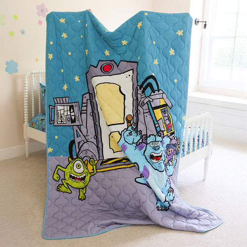Disney Monsters, Inc. & Portal Reversible Quilted Patoo® Blanket