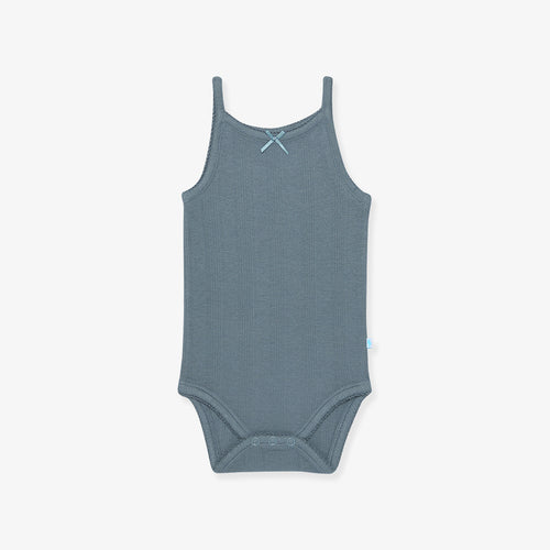 Slate Pointelle Bodysuit