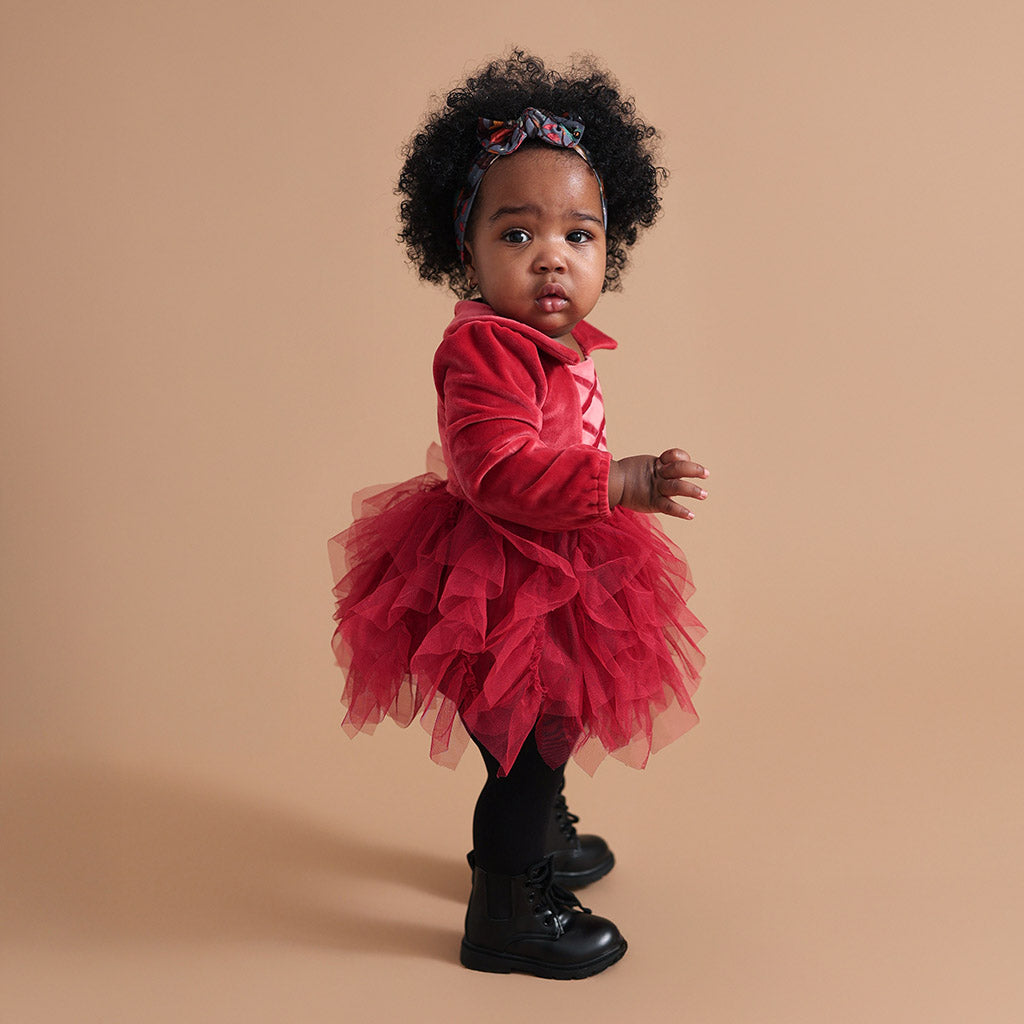 Witch Red Girl Tulle Onesie | Disney Hocus Pocus Mary