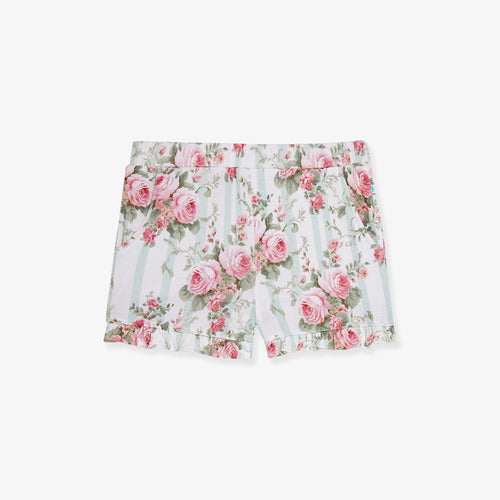 Trixie French Terry Ruffled Shorts