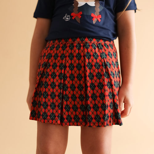 American Girl® Molly McIntire™ French Terry Pleated Skort