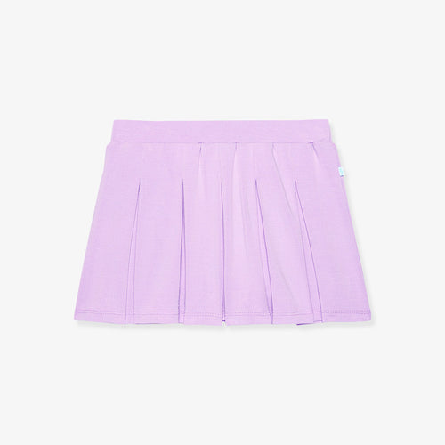 Lavender Haze French Terry Pleated Skort