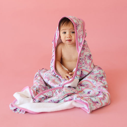 Cosette Ruffled Hooded Towel