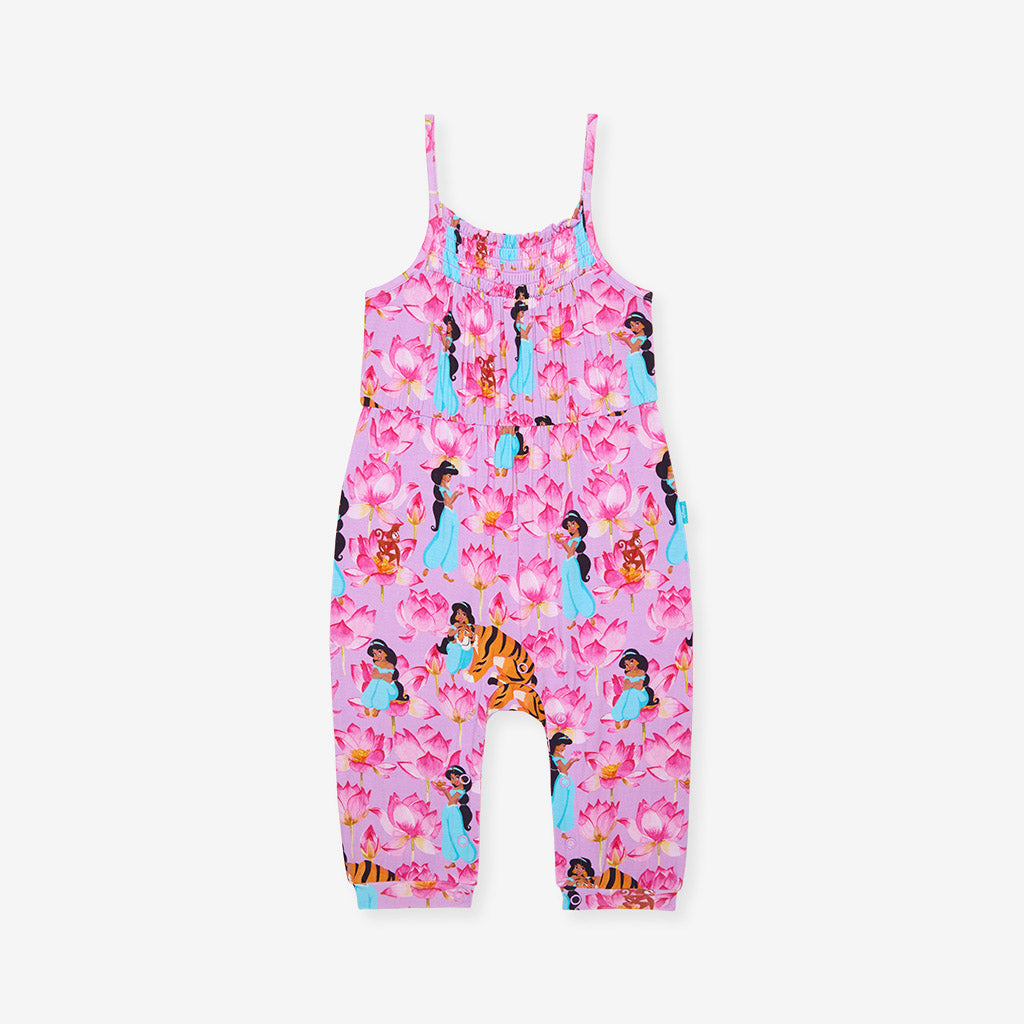 Aladdin Purple Sleeveless Girl Jumpsuit Disney Princess Jasmine