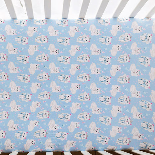 Dixie Cat Crib Sheet