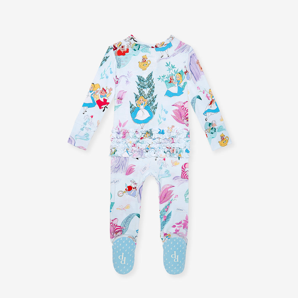 Alice Blue Baby Girl Sleeper Disney Adventures in Wonderland