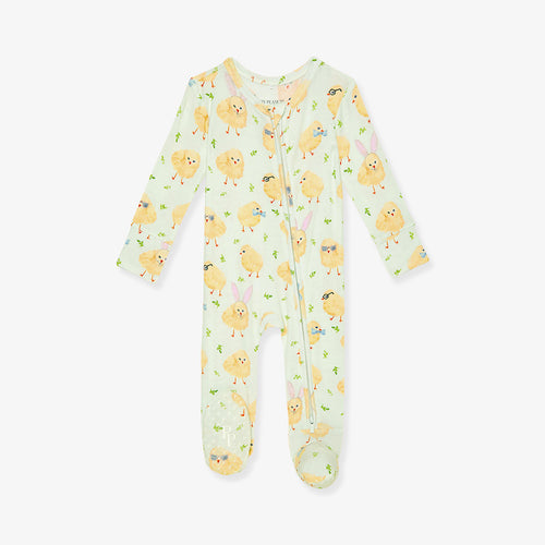 Charles Footie Zippered One Piece