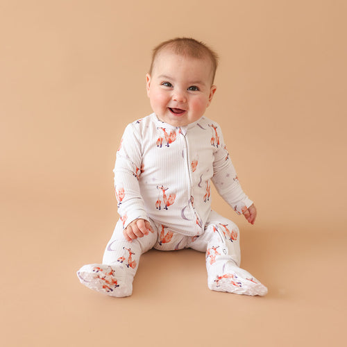 Fennec Footie Zippered One Piece