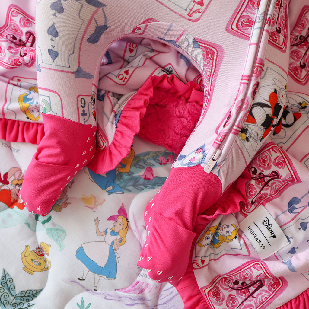 Wonderland Pink Baby Convertible Sleeper Disney Alice and the Queen
