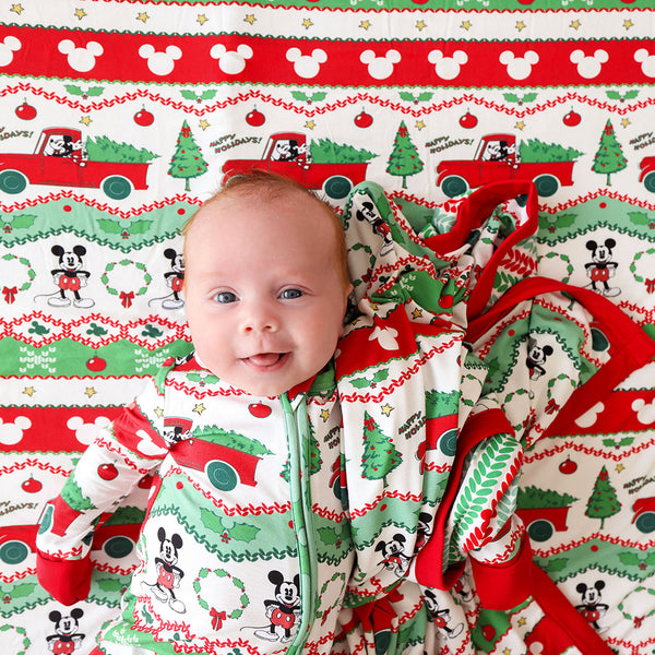 ガーデニングウェア mickeymouse Mickey Mouse Red Baby Convertible Sleeper | Disney Mickey Fair Isle