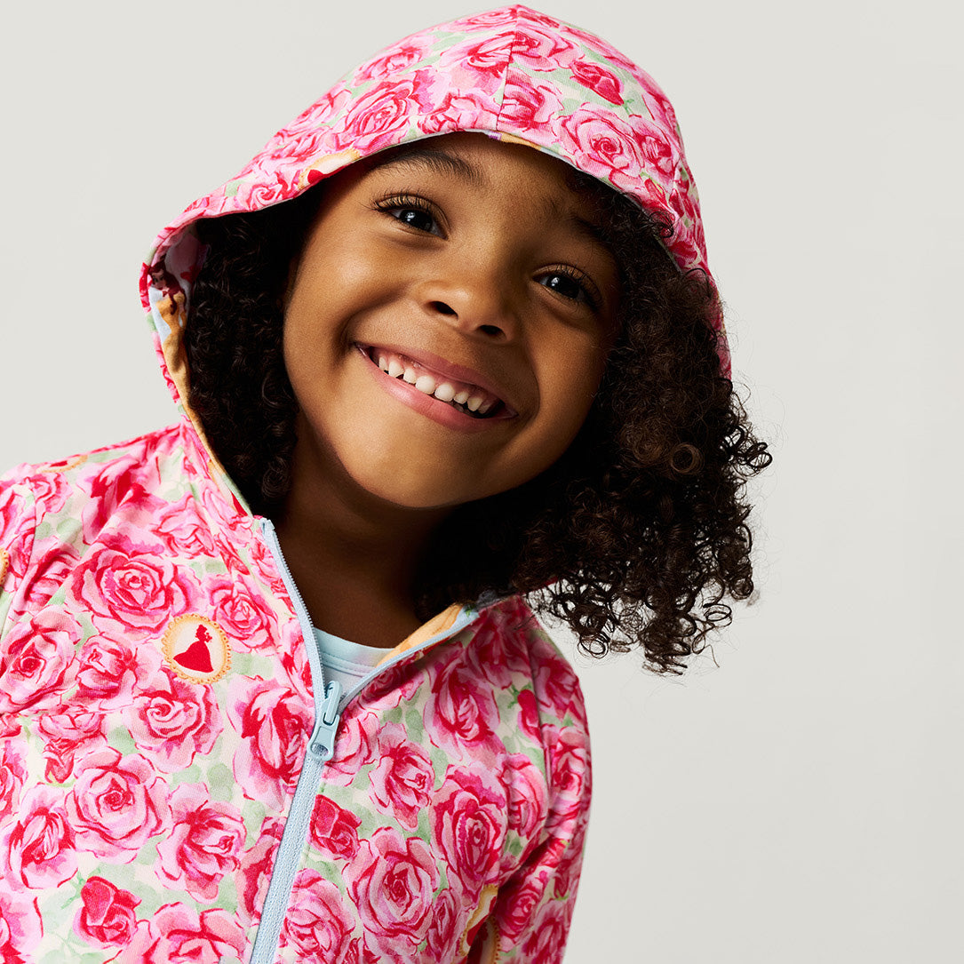 Princess Blue Long Sleeve Disney Princess Belle Reversible Jacket