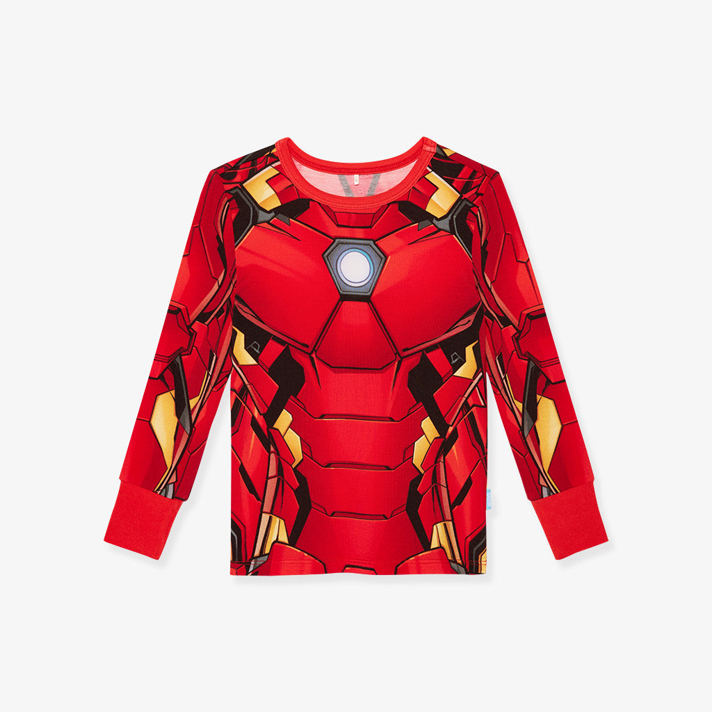Avengers Red Long Sleeve Toddler Pajamas Marvel I Am Iron Man