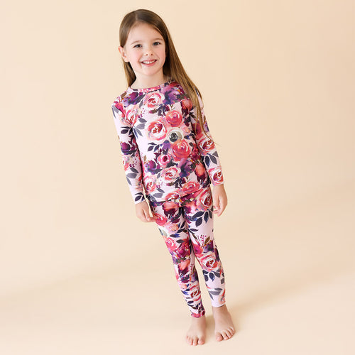 Dusk Rose Classic Pajama Set