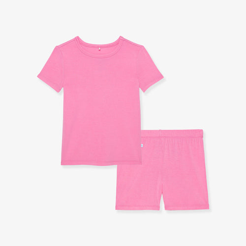 Cruisin' Pink Classic Pajama Short Set