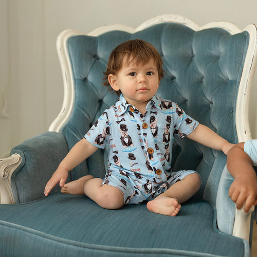 The Duke Collared Henley Shortall