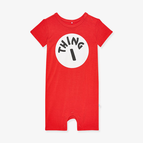 Dr. Seuss Thing 1 Short Romper