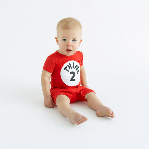 Dr. Seuss Thing 2 Short Romper